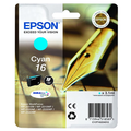 Epson 16 (T1622) inktpatroon cyaan (Origineel) 3,4 ml 165 pag 