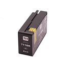 Compatible HP 711 (CZ133A) inktpatroon zwart hoge capaciteit (Huismerk) 84 ml 