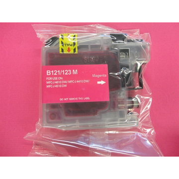 Brother LC123M inktpatroon magenta (Huismerk) 10 ml 800 pag 