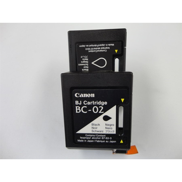 Canon DuoPack: 2 x BC02 inktpatroon zwart (Huismerk) 31,8 ml 