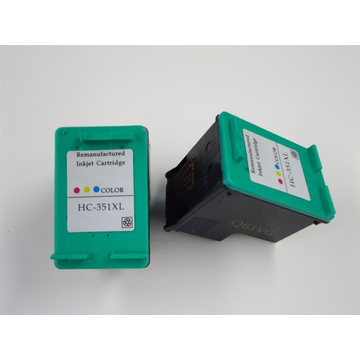 Compatible HP DuoPack: 2x HP 351XL inktpatroon kleur (Huismerk) 