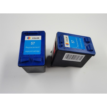 Compatible HP DuoPack: 2x HP 57 inktpatroon kleur (Huismerk) 22 ml x 2 