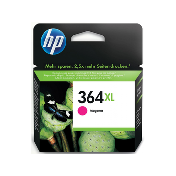 HP 364XL (CB324EE) inktpatroon magenta, hoge capaciteit (Origineel) 8,4 ml 750 pag 