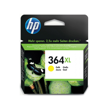 HP 364XL (CB325EE) inktpatroon geel, hoge capaciteit (Origineel) 6,3 ml 750 pag 