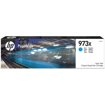 HP 973X (F6T81AE) inktpatroon hoge capaciteit cyaan (Origineel) 86 ml 7000 pag 