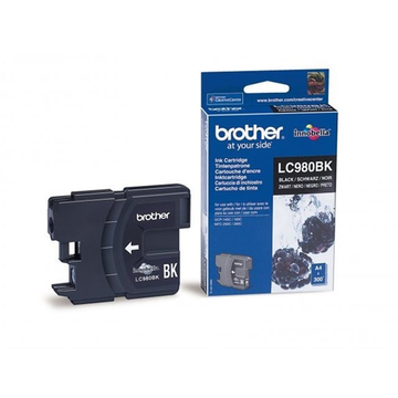 Brother LC980BK inktpatroon zwart (Origineel) 8,8 ml 300 pag 