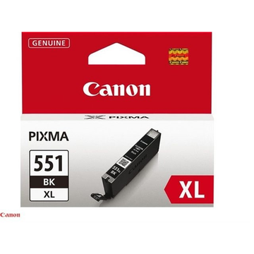 Canon CLI551BK XL inktpatroon zwart hoog volume (Origineel) 11,5 ml 5530 pag 