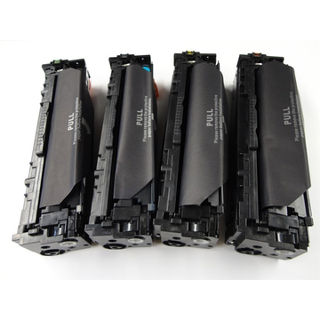 Compatible HP 131X /131A PromoPack: CF210X, CF211A, CF212A, CF213A 1x4 kleuren CMYK toners (Huismerk) 