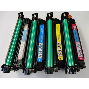 Compatible HP 507X/507A PromoPack: Set: CE400X, CE401A, CE402A, CE403A: 1x4 kleuren CMYK (Huismerk) 