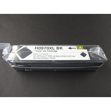 Compatible HP 970XL (CN625AE) inktpatroon zwart hoge capaciteit (Huismerk) 255 ml 