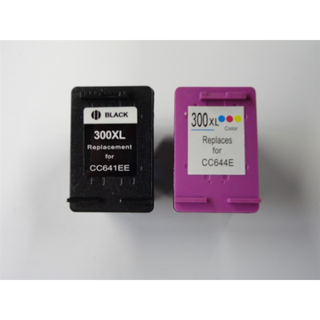PromoPack: Compatible HP 300XL zwart + kleur inktpatronen (Huismerk) 