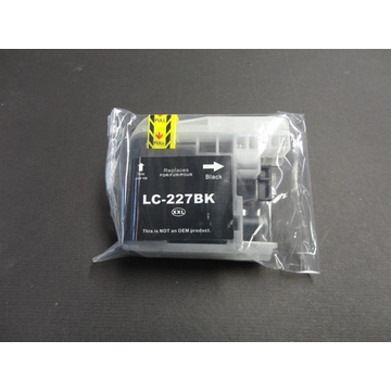 Brother LC227XLBK inktpatroon zwart hoge capaciteit (Huismerk) 