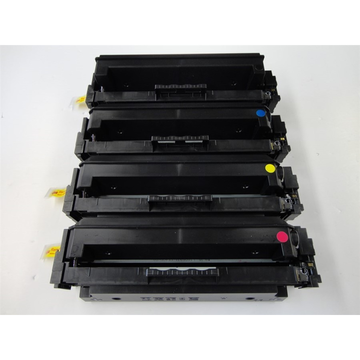 Compatible HP410X PromoPack: CF410X, CF411X, CF412X, CF413X 1x4 kleuren CMYK toners hoge cap. (Huismerk) 