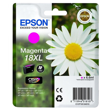 Epson 18XL (T1813) inktpatroon magenta, hoge capaciteit (Origineel) 6,7 ml 