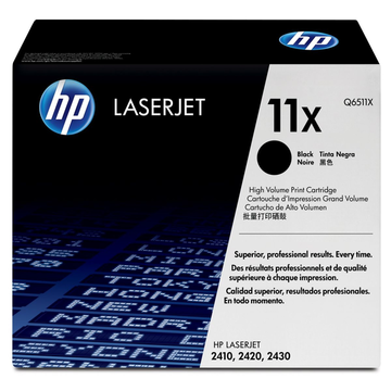 HP 11X (Q6511X) toner zwart (Origineel), hoge capaciteit 12000 pag 