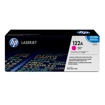 HP 122A (Q3963A) toner magenta (Original) haute volume 4000 pages 