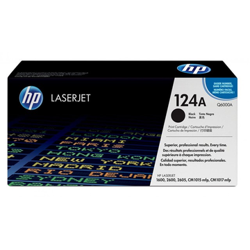 HP 124A (Q6000A) toner zwart (Origineel) 2500 pag 
