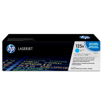 HP 125A (CB541A) toner cyaan (Origineel) 1400 pag 