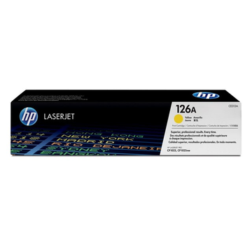 HP 126A (CE312A) toner geel (Origineel) 1000 pag 