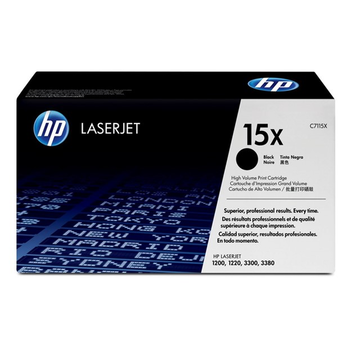 HP 15X (C7115X) toner zwart, hoge capaciteit (Origineel) 3500 pag 