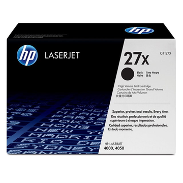 HP 27X (C4127X/EP52) toner noir (Original) haute volume 10000 pages 