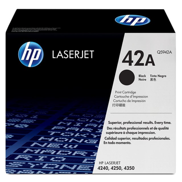 HP 42A (Q5942A) toner zwart (Origineel) 10000 pag 