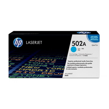 HP 502A (Q6471A) toner cyan (Original) 4000 pages 