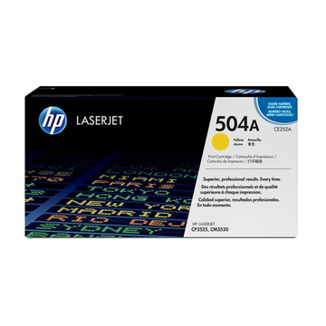 HP 504A (CE252A) toner geel (Origineel) 7000 pag 