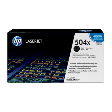 HP 504X (CE250X) toner zwart, hoge capaciteit (Origineel) 10500 pag 