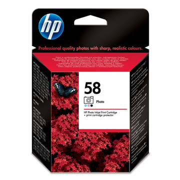HP 58 (C6658AE) inktpatroon foto (Origineel) 17 ml 125 pag (10x15 cm pictures) 