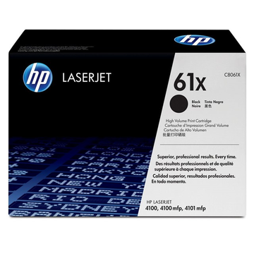 HP 61X (C8061X) toner noir (Original) haute volume 10000 pages 