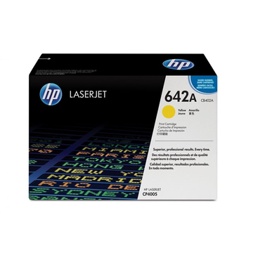 HP 642A (CB402A) toner geel (Origineel) 7500 pag 