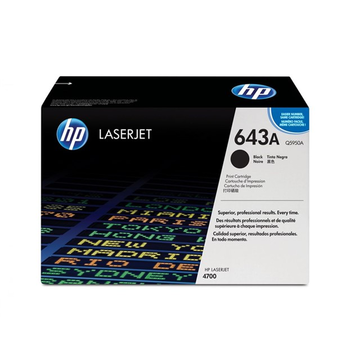 HP 643A (Q5950A) toner zwart (Origineel) 11000 pag 