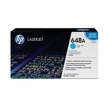 HP 648A (CE261A) toner cyaan (Origineel) 11000 pag 