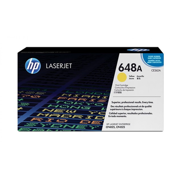 HP 648A (CE262A) toner geel (Origineel) 11000 pag 