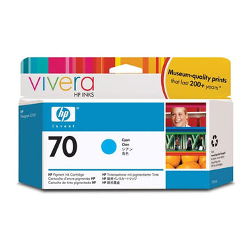 HP 70 (C9452A) inktpatroon cyaan (Origineel) 141,7 ml 