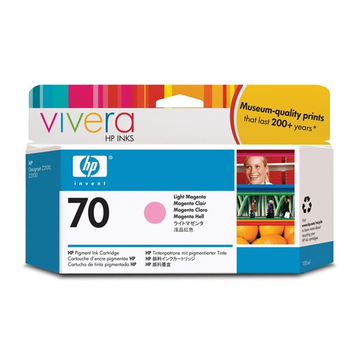 HP 70 (C9455A) inktpatroon licht magenta (Origineel) 141,7 ml 
