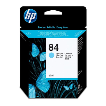 HP 84 (C5017A) inktpatroon licht cyaan (Origineel) 70,5 ml 