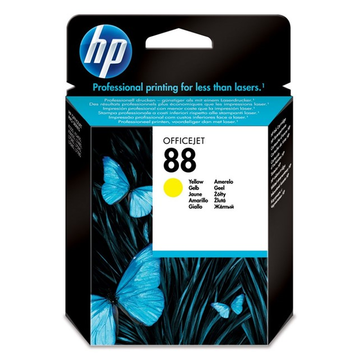 HP 88 (C9388AE) inktpatroon geel (Origineel) 9,8 ml 620 pag 