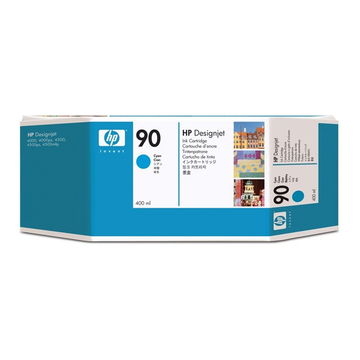 HP 90 (C5061A) inktpatroon cyaan hoog volume (Origineel) 439,7 ml 