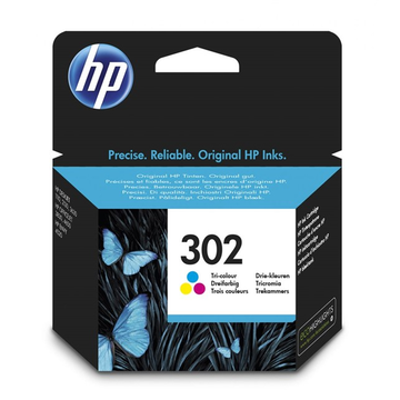 HP 302 (F6U65AE) inktpatroon kleur (Origineel) 4 ml 