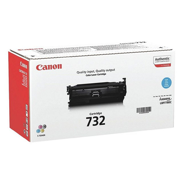 Canon 732C toner cyaan (Origineel) 6400 pag 