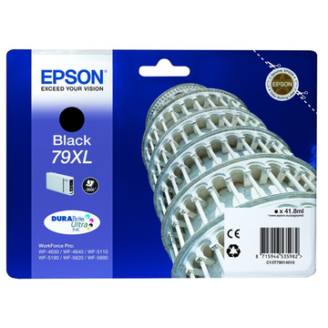 Epson 79XL (T7901) inktpatroon zwart hoog volume (Origineel) 418 ml 2600 pag 