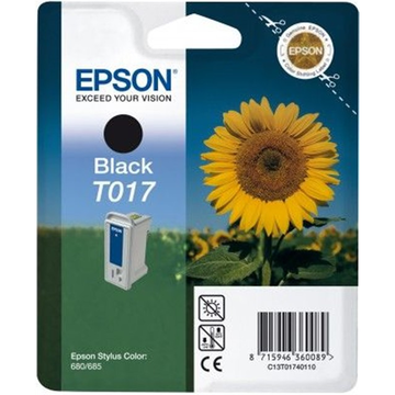 Epson T017 inktpatroon zwart (Origineel) 