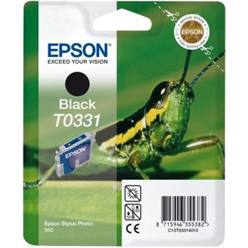 Epson T0331 inktpatroon zwart (Origineel) 17,5 ml 620 pag 