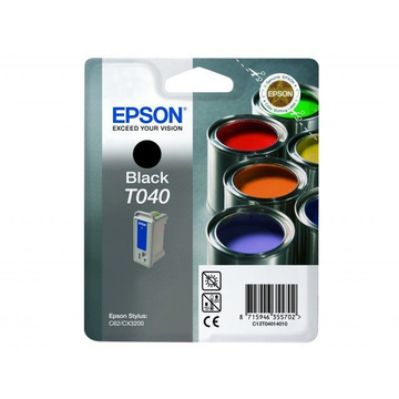 Epson T040 inktpatroon zwart (Origineel) 17,5 ml 420 pag 