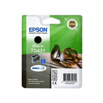 Epson T0431 inktpatroon zwart (Origineel) (hoge capaciteit) 29,2 ml 1350 pag 
