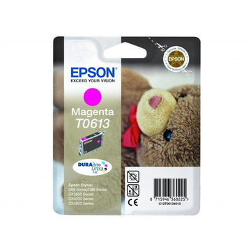 Epson T0613 inktpatroon magenta (Origineel) 8,4 ml 250 pag 