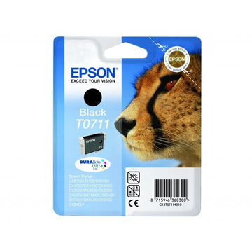 Epson T0711 inktpatroon zwart (Origineel) 8,2 ml 245 pag 
