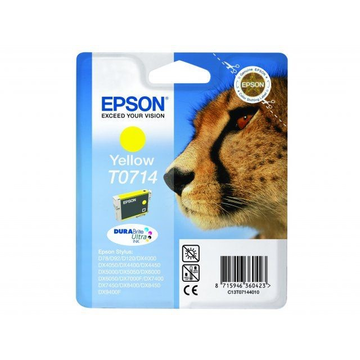 Epson T0714 inktpatroon geel (Origineel) 5,9 ml 415 pag 